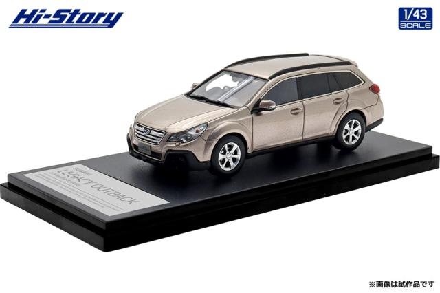 ハイストーリー 1/43 SUBARU LEGACY OUTBACK 2.5i EyeSight (2012) バーニッシュドブロンズ・メタリック【HS512BR】ミニカー  返品種別B
