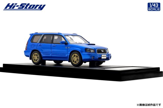 ハイストーリー 1/43 SUBARU FORESTER XT WR-Limited (2004) WRブルー・マイカ【HS515BL】ミニカー 返品種別B_2