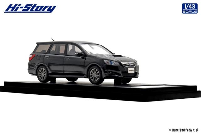 ハイストーリー 1/43 SUBARU EXIGA 2.0GT (2008) オブティシアンブラック・パール【HS518BK】ミニカー  返品種別B_2