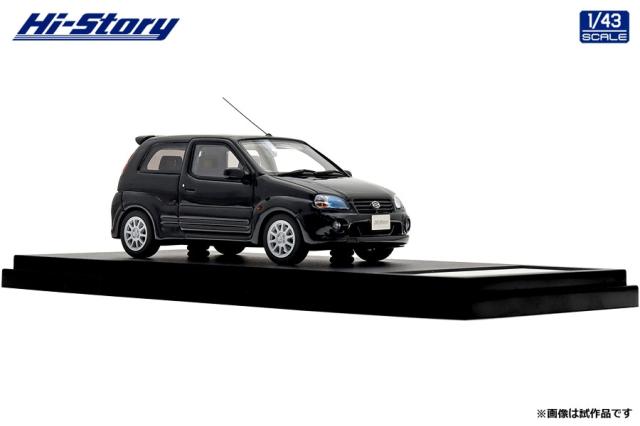 ハイストーリー 1/43 SUZUKI SWIFT Sport (2003) ブルーイッシュブラックパール3【HS519BK】ミニカー 返品種別B_2