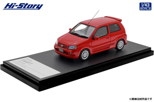 ハイストーリー 1/43 SUZUKI SWIFT Sport (2003) ブライトレッド2【HS519RE】ミニカー 返品種別B