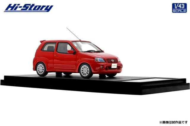 ハイストーリー 1/43 SUZUKI SWIFT Sport (2003) ブライトレッド2【HS519RE】ミニカー 返品種別B