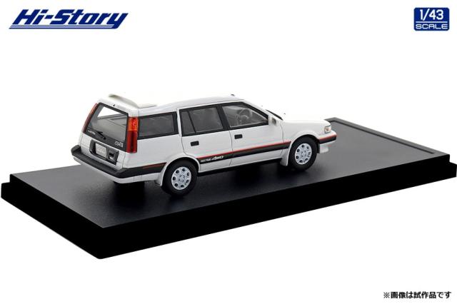 ハイストーリー 1/43 Toyota SPRINTER CARIB AV-II TOURING SPECIAL (1988) スーパーホワイトII【HS520WH】ミニカー 返品種別B