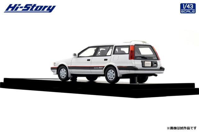 ハイストーリー 1/43 Toyota SPRINTER CARIB AV-II TOURING SPECIAL (1988) スーパーホワイトII【HS520WH】ミニカー 返品種別B