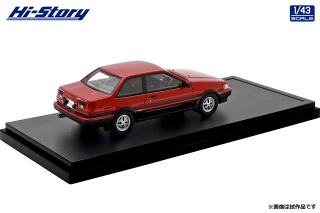 ハイストーリー 1/43 Toyota COROLLA LEVIN 2dr GT APEX (1983) ハイフラッシュツートン【HS522RE】ミニカー 返品種別B
