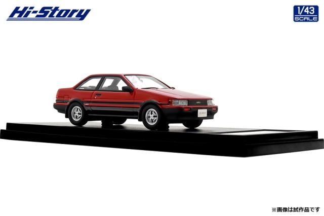 ハイストーリー 1/43 Toyota COROLLA LEVIN 2dr GT APEX (1983) ハイフラッシュツートン【HS522RE】ミニカー 返品種別B