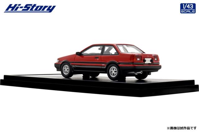 ハイストーリー 1/43 Toyota COROLLA LEVIN 2dr GT APEX (1983) ハイフラッシュツートン【HS522RE】ミニカー 返品種別B