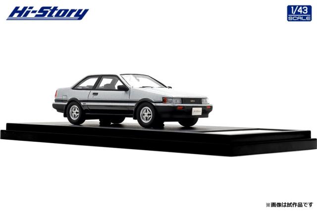 ハイストーリー 1/43 Toyota COROLLA LEVIN 2dr GT APEX (1983) ハイメタルツートン【HS522SL】ミニカー 返品種別B_2