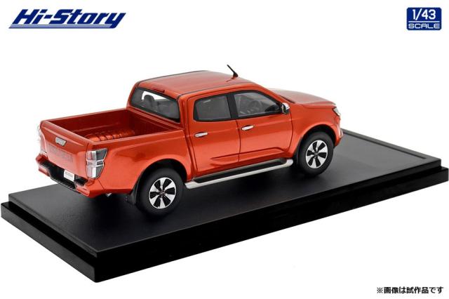 ハイストーリー 1/43 ISUZU D-MAX DL40 (2021) バレンシアオレンジ【HS524OR】ミニカー 返品種別B_3
