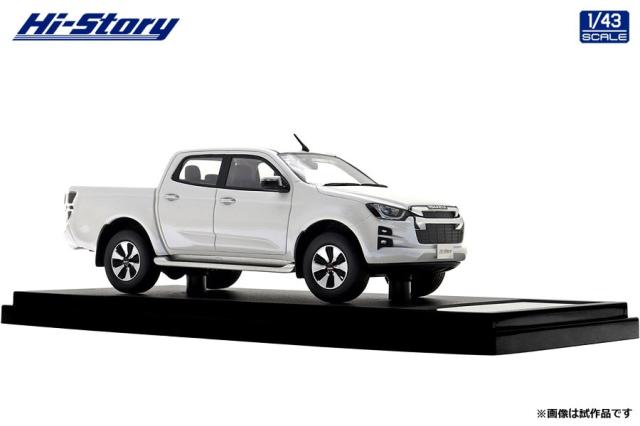 ハイストーリー 1/43 ISUZU D-MAX DL40 (2021) スプラッシュホワイト【HS524WH】ミニカー 返品種別B_2