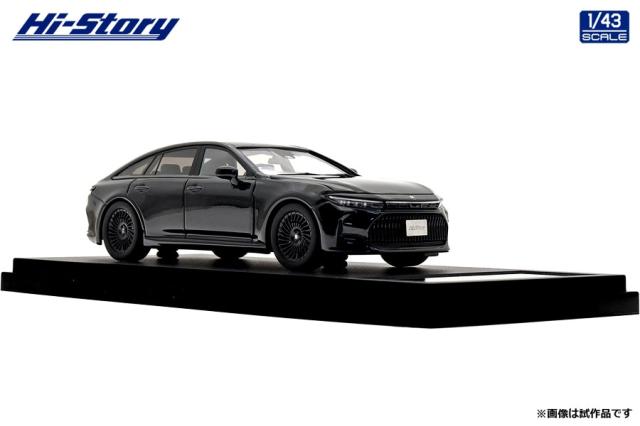 ハイストーリー 1/43 Toyota CROWN Z BLACK PACKAGE (2024) プレシャスブラックパール【HS525BK】ミニカー  返品種別B_2