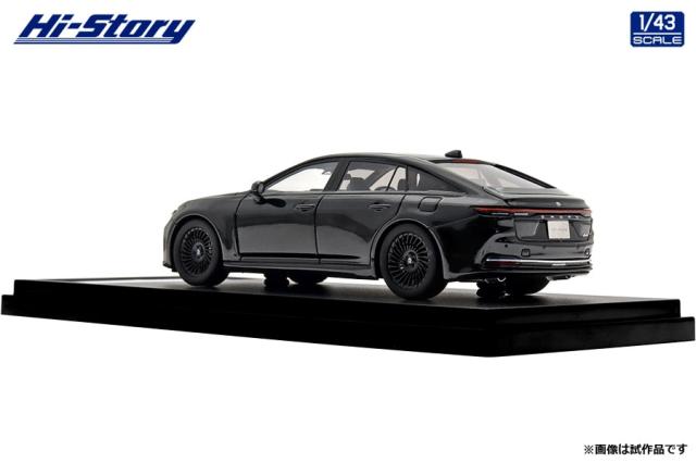 ハイストーリー 1/43 Toyota CROWN Z BLACK PACKAGE (2024) プレシャスブラックパール【HS525BK】ミニカー  返品種別B_3