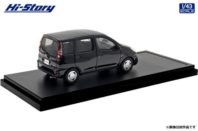 ハイストーリー 1/43 Toyota FunCargo X (1999) ブラックマイカ【HS527BK】ミニカー 返品種別B