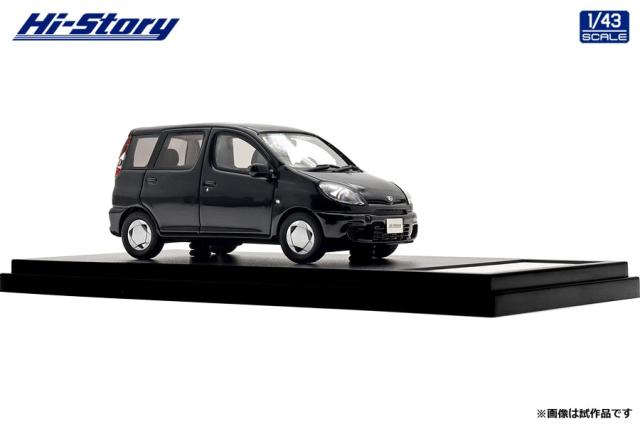 ハイストーリー 1/43 Toyota FunCargo X (1999) ブラックマイカ【HS527BK】ミニカー 返品種別B