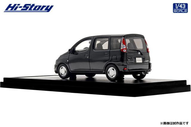 ハイストーリー 1/43 Toyota FunCargo X (1999) ブラックマイカ【HS527BK】ミニカー 返品種別B
