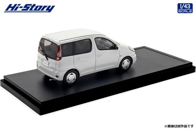 ハイストーリー 1/43 Toyota FunCargo X (1999) スーパーホワイトII【HS527WH】ミニカー  返品種別B_1