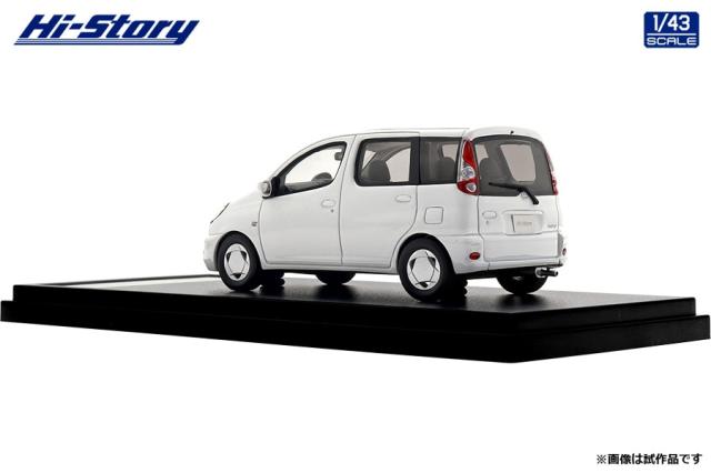 ハイストーリー 1/43 Toyota FunCargo X (1999) スーパーホワイトII【HS527WH】ミニカー  返品種別B_3