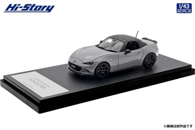 ハイストーリー 1/43 MAZDA SPIRIT RACING ROADSTER (2025) エアログレーメタリック【HS562AG】ミニカー  返品種別B