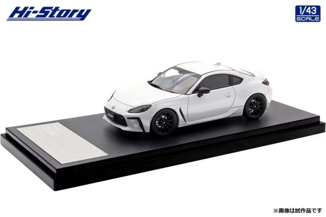 ハイストーリー 1/43 Toyota GR86 RZ (2025) クリスタルホワイトパール【HS563WH】ミニカー  返品種別B