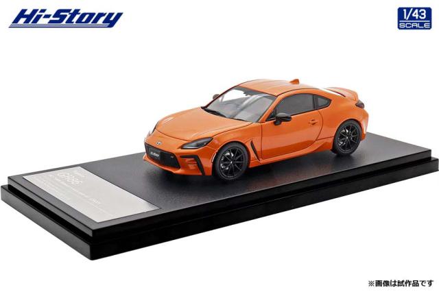 ハイストーリー 1/43 Toyota GR86 特別仕様車 RZ "10th Anniversary Limited"(2022) フレイムオレンジ【HS564OR】ミニカー  返品種別B