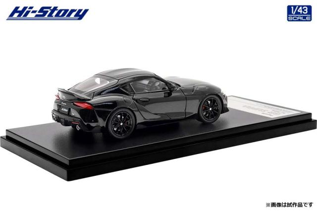 ハイストーリー 1/43 Toyota GR SUPRA RZ (2025) ブラックメタリック【HS575BK】ミニカー 返品種別B