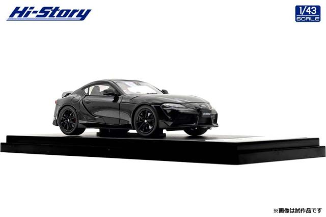 ハイストーリー 1/43 Toyota GR SUPRA RZ (2025) ブラックメタリック【HS575BK】ミニカー 返品種別B