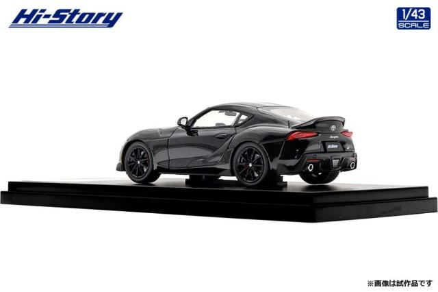 ハイストーリー 1/43 Toyota GR SUPRA RZ (2025) ブラックメタリック【HS575BK】ミニカー 返品種別B