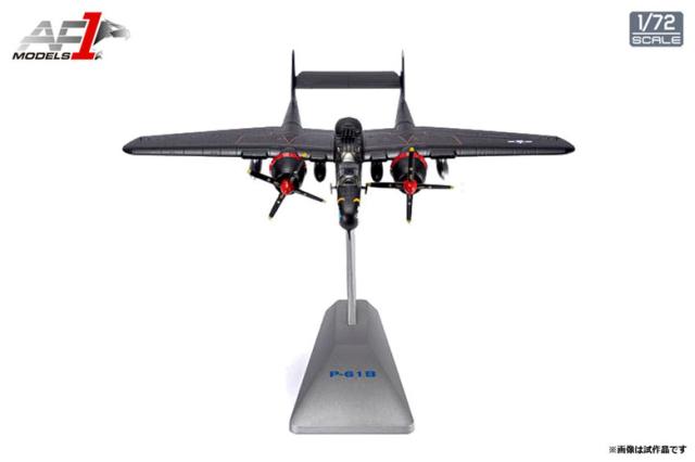 エアフォースワン 1/72 P-61B BLACK WIDOW Midnight Madness”548th Night Fighter Squadron”【AF10090E】塗装済完成品  返品種別B_2