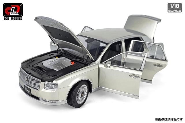 LCD MODELS 1/18 Toyota CENTURY シルバー【LCD18011-SI】ミニカー