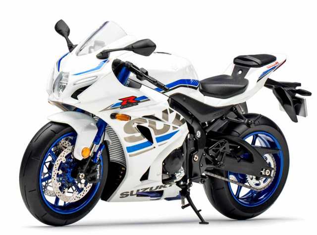 LCD MODELS 1/12 SUZUKI GSX-R 1000R ABS (2020) ホワイト【LCDM-2001