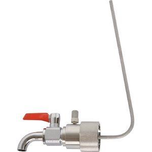 アクアシステム BVA-40I 一斗缶用コック　（油・オイル・洗剤）40mm専用各種缶オプション[BVA40Iアクアシステム] 返品種別B