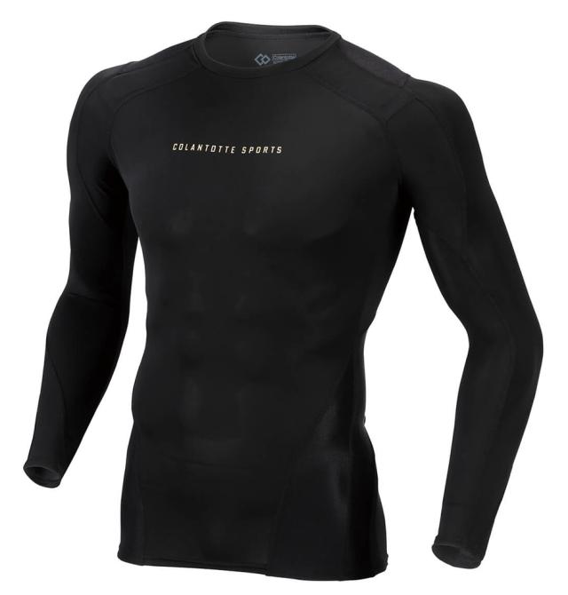 コラントッテ コラントッテSPORTS PRO ウェア トップス ロング（ブラック×ゴールド・サイズ：L） Colantotte DBDAA5214返品種別A