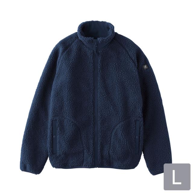 青い鳥 アイトス｜AITOZ 襟付きヒータージャケット (ネイビー L) AZ8315