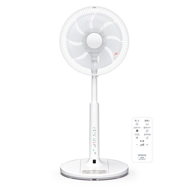 日立 HEF-DL300H 【扇風機】DCモーター搭載 リビング扇（ホワイト）HITACHI　うちわ風[HEFDL300H] 返品種別A