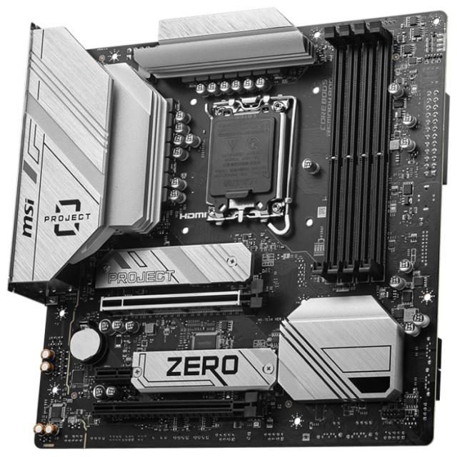 MSI｜エムエスアイ B760M PROJECT ZERO MSI B760M PROJECT ZERO マザーボード（ホワイトシルバー）[B760MPROJECTZERO] 返品種別B_2