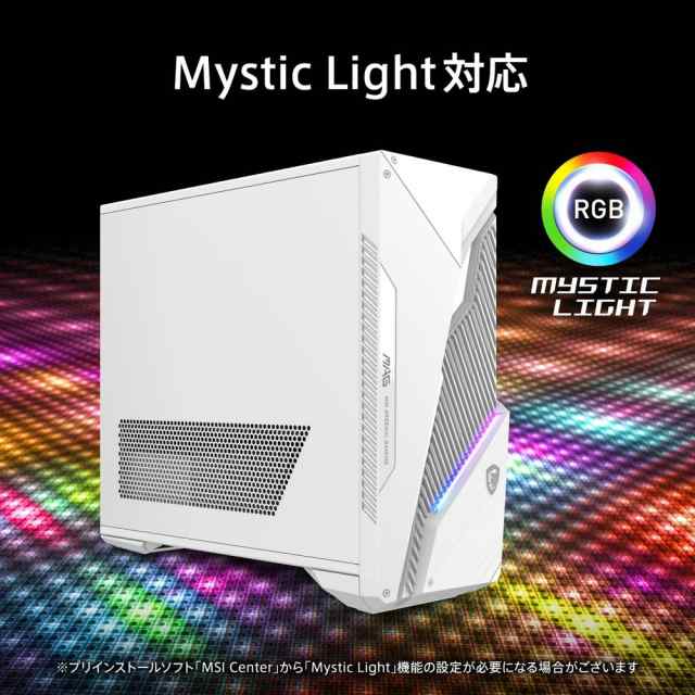 MSI Infinite S3 14NUE7-1841JP ゲーミングデスクトップパソコン Infinite S3(Core i7-14700F/ 32GB/ 1TB SSD/ NVIDIA GeForce RTX 4070 SUPER 12GB)[INFINITES314NUE71841] 返品種別Bの通販は