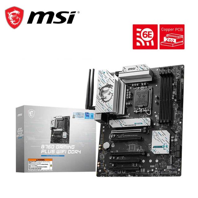 MSI｜エムエスアイ B760GAMINGPLUSWIFI4 MSI B760 GAMING PLUS WIFI DDR4 マザーボード[B760GAMINGPLUSWIFI4] 返品種別B