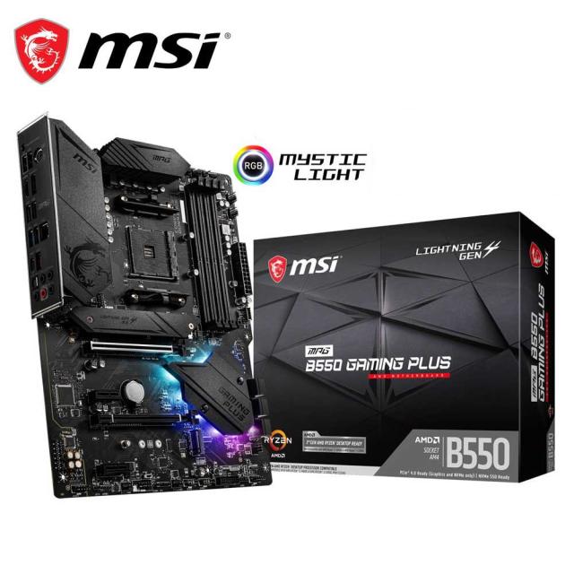 MSI｜エムエスアイ MPG B550 GAMING PLUS MSI MPG B550 GAMING PLUS / ATX対応マザーボード[MPGB550GMPLUS] 返品種別B
