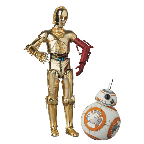メディコム・トイ MAFEX C-3PO（TM）＆BB-8（TM）（スター・ウォーズ/フォースの覚醒）可動フィギュア 返品種別B