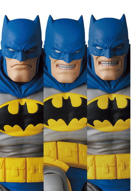 メディコム・トイ MAFEX BATMAN BLUE Ver. ＆ ROBIN（The Dark Knight Returns）フィギュア 返品種別B