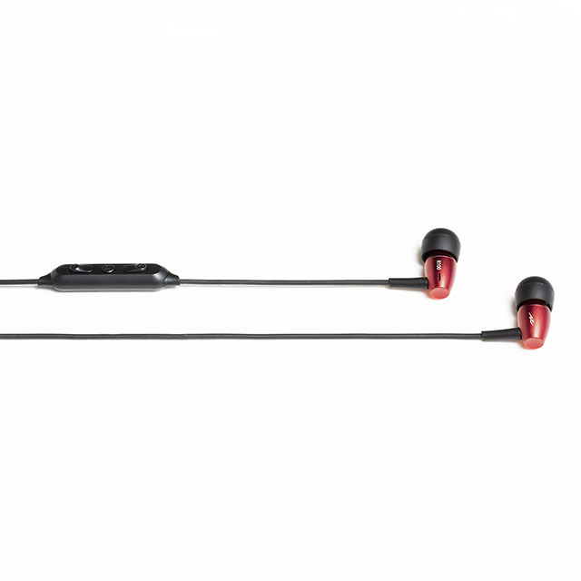 ラディウス HP-R100BTR Bluetooth対応カナルイヤホン(レッド)radius[HPR100BTR] 返品種別A_2