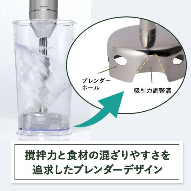 クイジナート RHB-1020J コードレス充電式ハンドブレンダーCuisinart[RHB1020J] 返品種別A_11