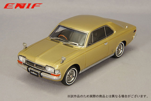 ENIF 1/43 トヨペット クラウン 2ドア ハードトップ SL 1968年型 シャンティゴールドメタリック【ENIF0058】ミニカー 返品種別B