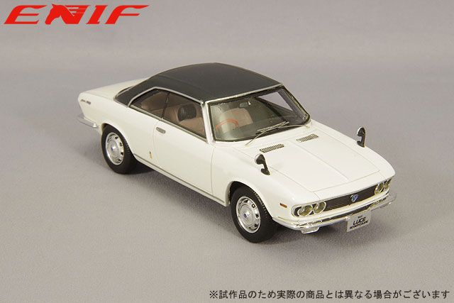ENIF 1/43 マツダ ルーチェ ロータリークーペ 1969年型 アイガーホワイト/レザートップ【ENIF0060】ミニカー  返品種別B