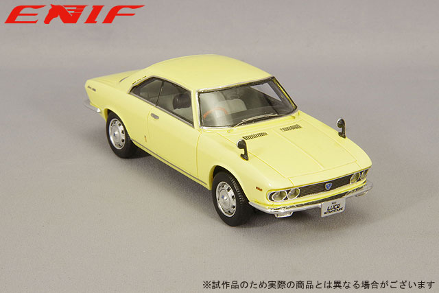 ENIF 1/43 マツダ ルーチェ ロータリークーペ 1969年型 ムーンライトイエロー【ENIF0063】ミニカー  返品種別B