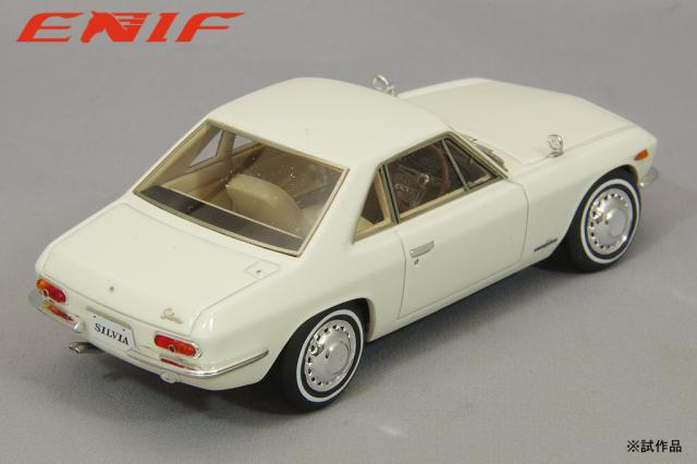 ENIF 1/43 日産 シルビア 1965年型 ホワイト【ENIF0067】ミニカー 返品種別B_2