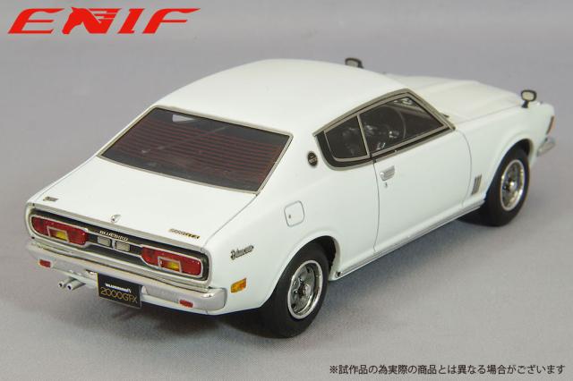 ENIF 1/43 日産 ブルーバードU 2000GTX 2ドア ハードトップ 1974年型 ホワイト【ENIF0071】ミニカー 返品種別B_2