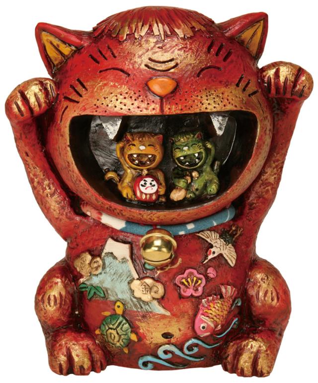 京都 リュウコドウ 018-0202 (特大)オニ猫[0180202リユウコドウ] 返品種別A