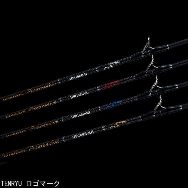 天龍 ホライゾン プログレッシブ 6.6ft M 1ピース ベイト MAX200g HPG66B-M返品種別A