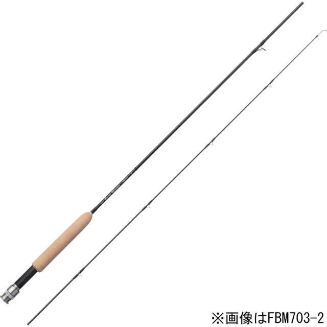 天龍 FBM804-2 フェイテス ベーシックマスター 8.0ft 2ピース 4番